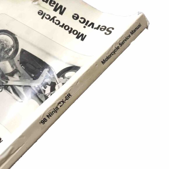 1998 Kawasaki Ninja ZX-6R Motorcycle Service Manual Repair Tune-Up Shop Book - Picture 3 of 9